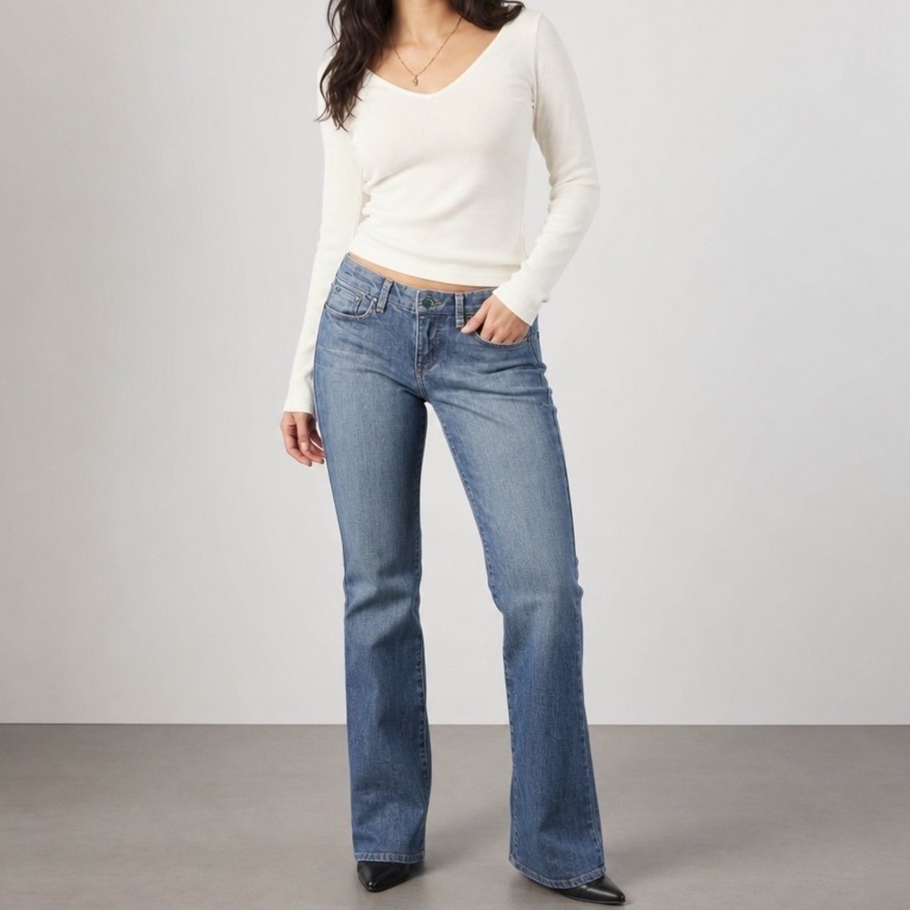 Joe's Jeans Women's The Lover Bootcut Denim Jeans Size 25 Blue 31in Inseam